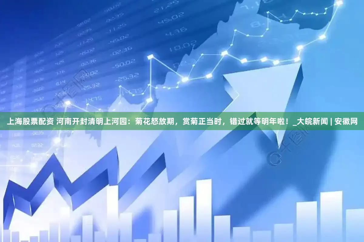 上海股票配资 河南开封清明上河园：菊花怒放期，赏菊正当时，错过就等明年啦！_大皖新闻 | 安徽网